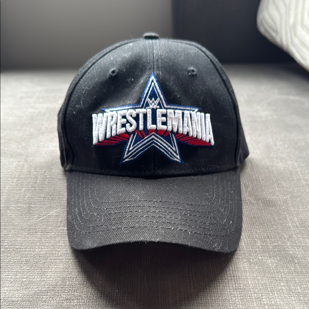 WWE Wrestlemania Hat / Texas Flag / 2022 / Authentic